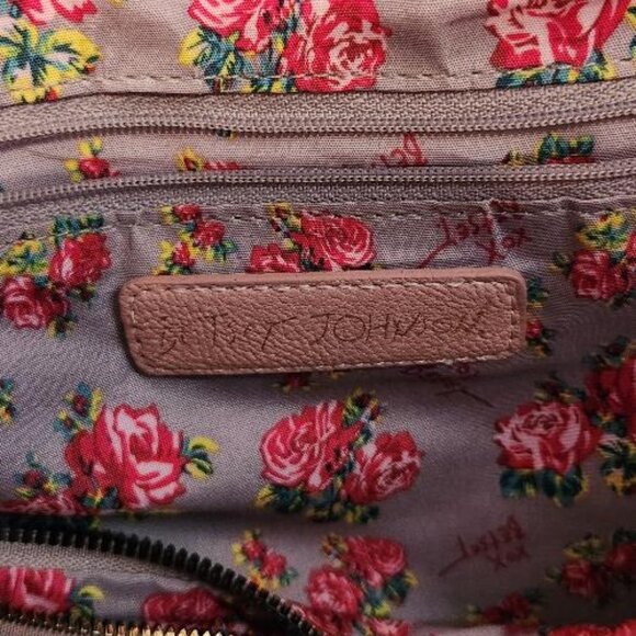 Betsey Johnson Smooth Nylon Floral Tote - Picture 4 of 10